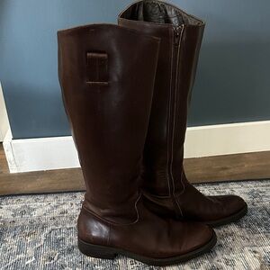 Studio Pollini Rich Brown Heeled Boots